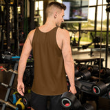 Powered Up Z-tank top brown