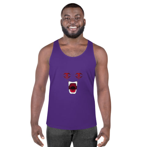 Powered Up Z-tank top purple