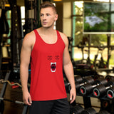 Powered Up Z-tank top red