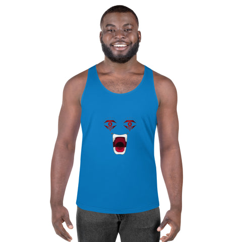 Powered Up Z-tank top blue