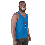 Powered Up Z-tank top blue