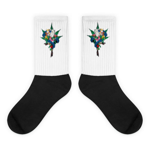 White Merchandize Z-Socks