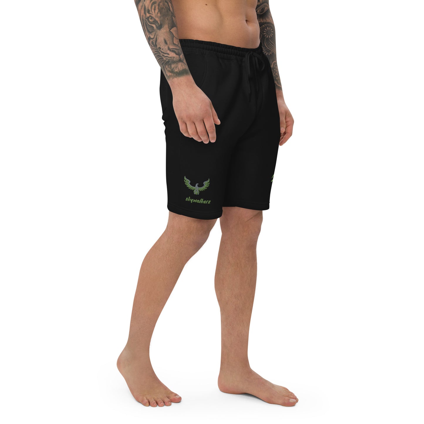 Skywalkerz designer shorts Green/gray